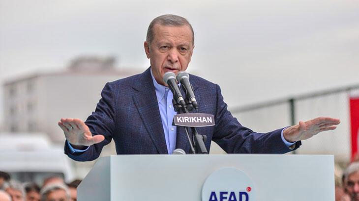 Cumhurbaşkanı Erdoğan: Hatay’ı asla yalnız bırakmayacağız