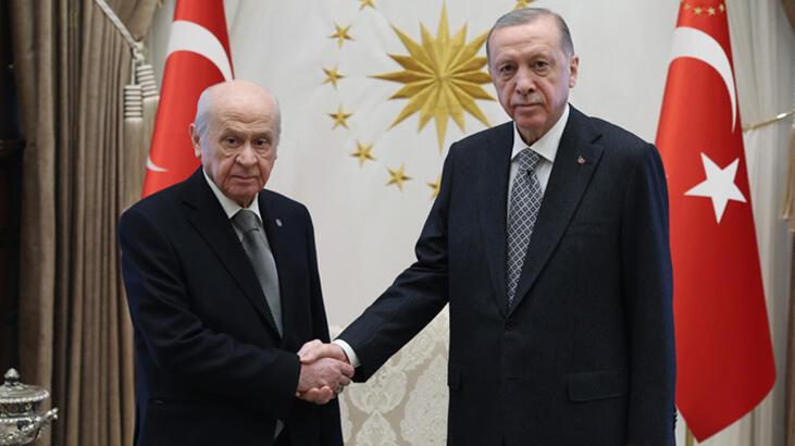 Cumhurbaşkanı Erdoğan ile Bahçeli görüşecek