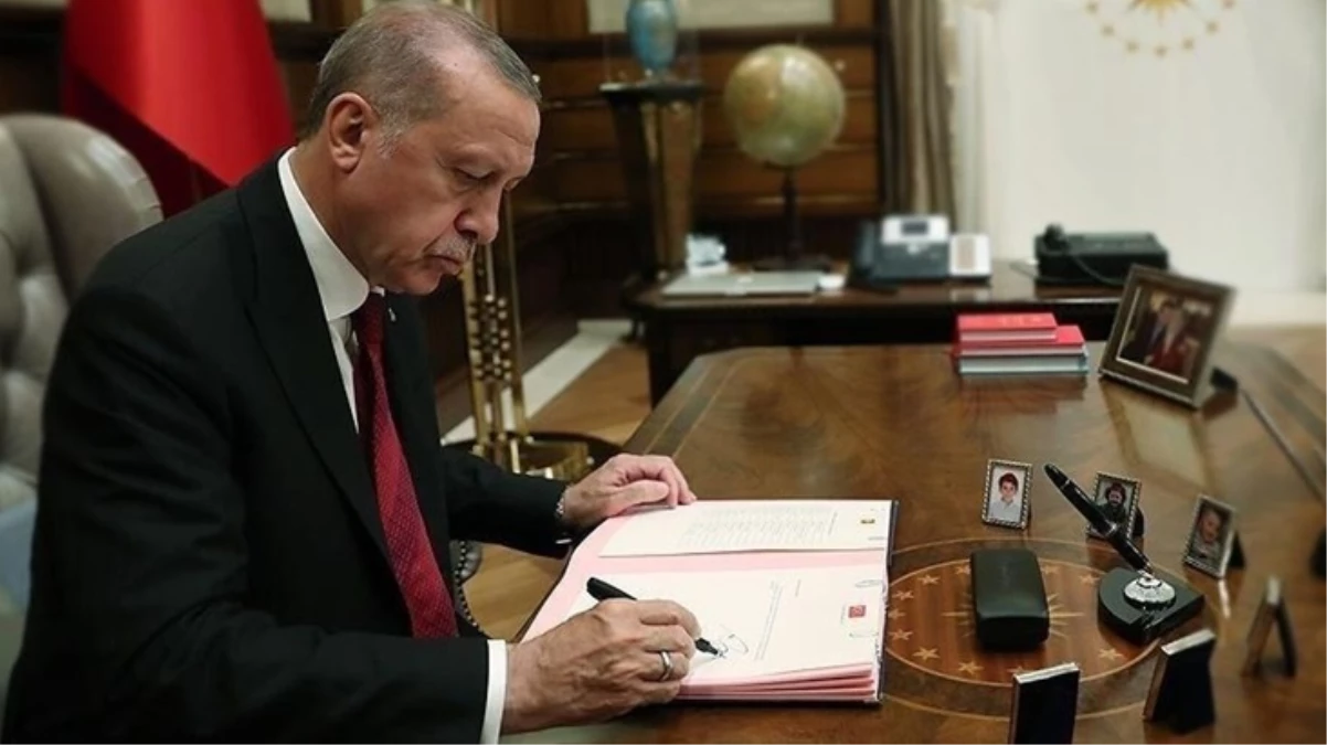 Cumhurbaşkanı Erdoğan imzaladı, 