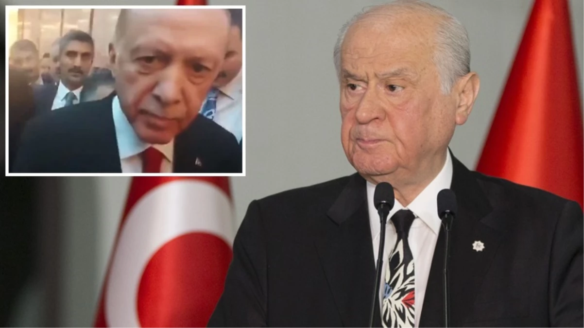 Cumhurbaşkanı Erdoğan'ı kızdıran Bahçeli sorusu: Allah Allah, lafa bak