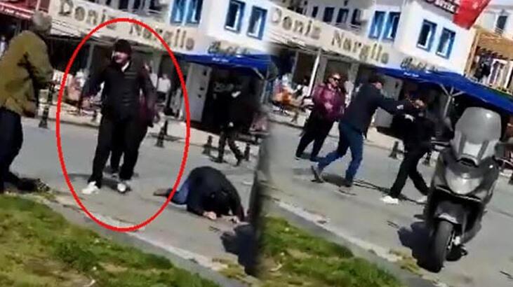 Dehşet anları ortaya çıktı! 'Bisikletle buradan geçemezsin'