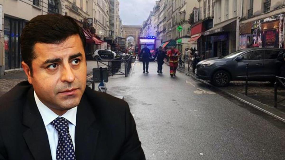 Demirtaş, Paris'teki saldırı sonrası Macron'u etiketleyip paylaşım yaptı