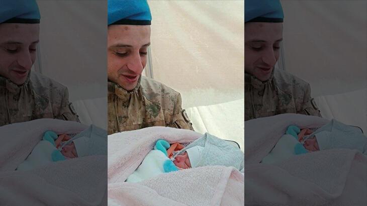 Deprem çadırında 'Umut' doğdu