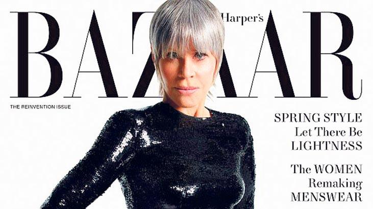 Derginin en yaşlı kapak yıldızı oldu