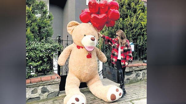 Dev ayıcıkla teklif