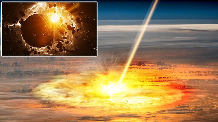 Devasa bir gökdelen büyüklüğünde! İstikamet Dünya...