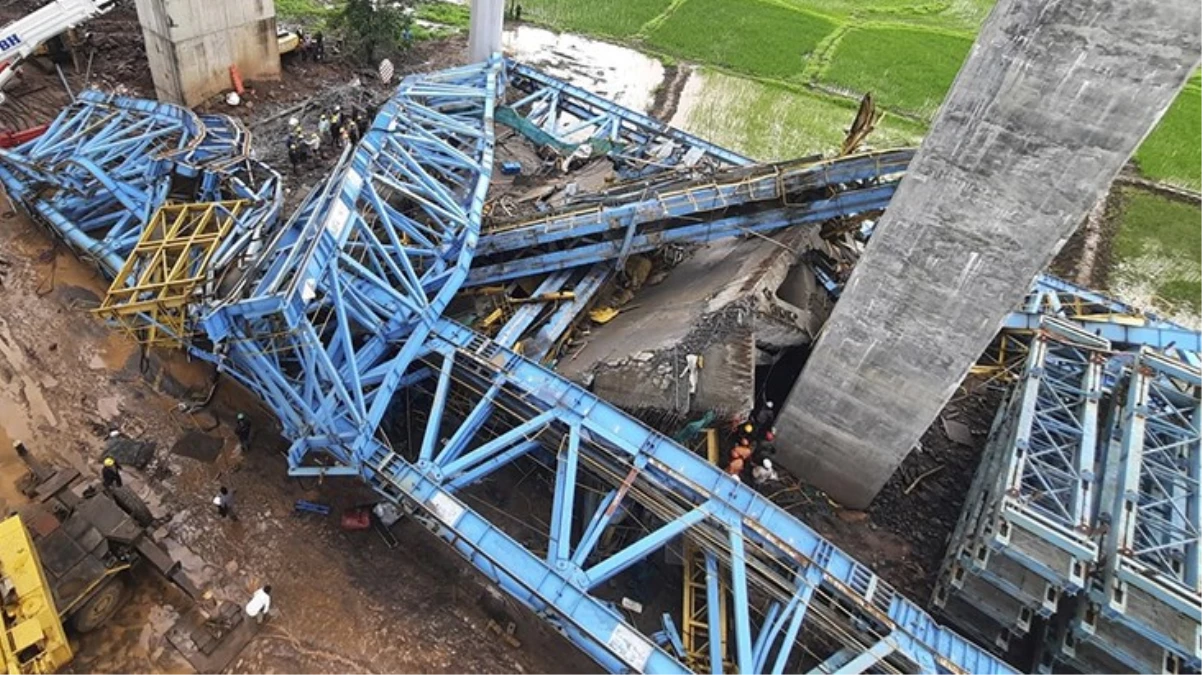 Devrilen vincin altında kalan 16 kişi öldü! Çok sayıda işçi enkaz altında