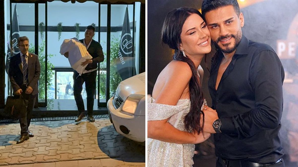 Dilan Polat ve eşi Engin Polat'a ait iş yerlerinde yapılan aramalarda çok sayıda belgeye el konuldu