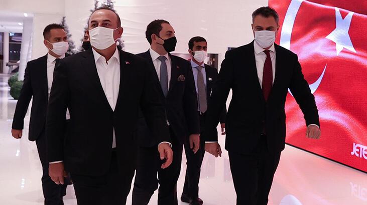 Dışişleri Bakanı Çavuşoğlu, Birleşik Arap Emirlikleri'nde