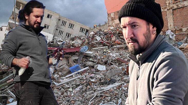 Doğukan Manço deprem bölgesini ziyaret etti! 'Tek varlıkları oydu'