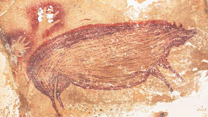 Dünyanın en eski  mağara resmi