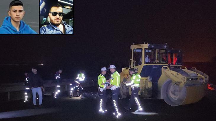 Düzce'de kapalı yolda kaza! 2 kişi hayatını kaybetti