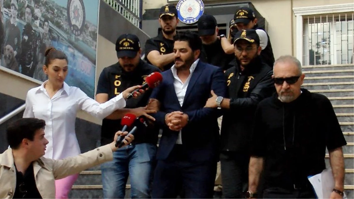 Ebru Şallı'nın eşi basına patladı! Adliyeye sevk edilirken açtı ağzını yumdu gözünü: Bıktım sizden