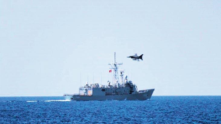 Ege’de gemi ve uçaklarla eğitim