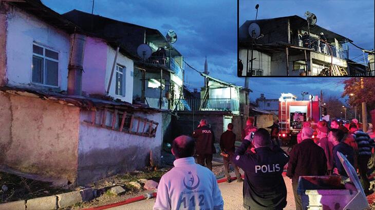Elazığ’da soba patladı, evin bir kısmı çöktü: 2 yaralı