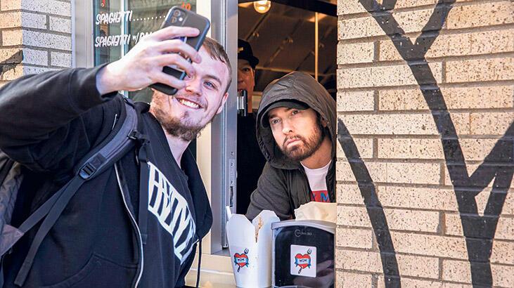 Eminem makarnacı açtı