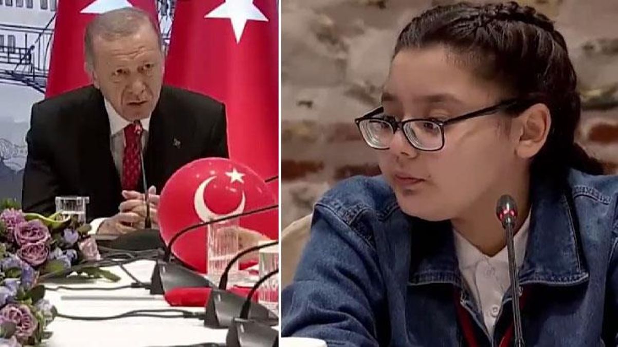 Erdoğan'ın muhalefeti eleştiren sözlerini küçük kız anlamadı: Nasıl yani?