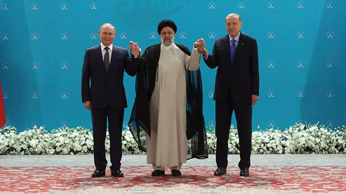 Erdoğan'ın Putin ve Reisi ile verdiği poz sonrası Almanlar gerildi: Bu bir meydan okumadır