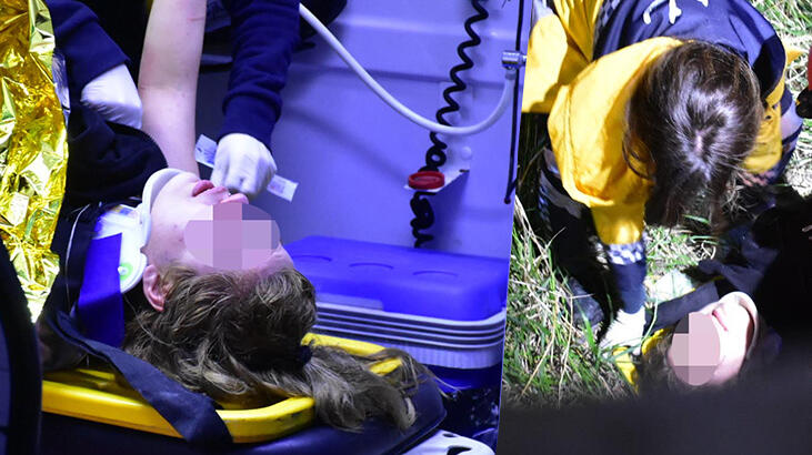 Erkek arkadaşıyla tartışan genç kız, köprüden atladı