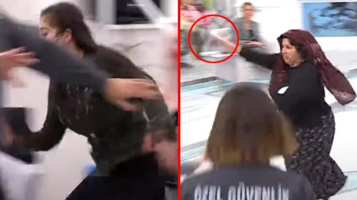 Esra Erol'da ortalık karıştı! Öfkeden deliye dönen anne, evli adama kaçan kızını terlikle kovaladı