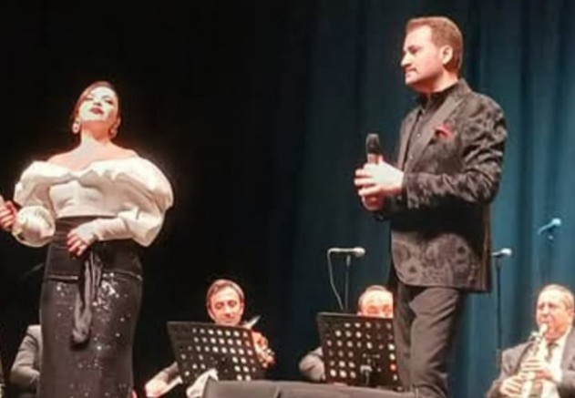 Esra İçöz ve İhsan Güvenç'ten anlamlı konser!
