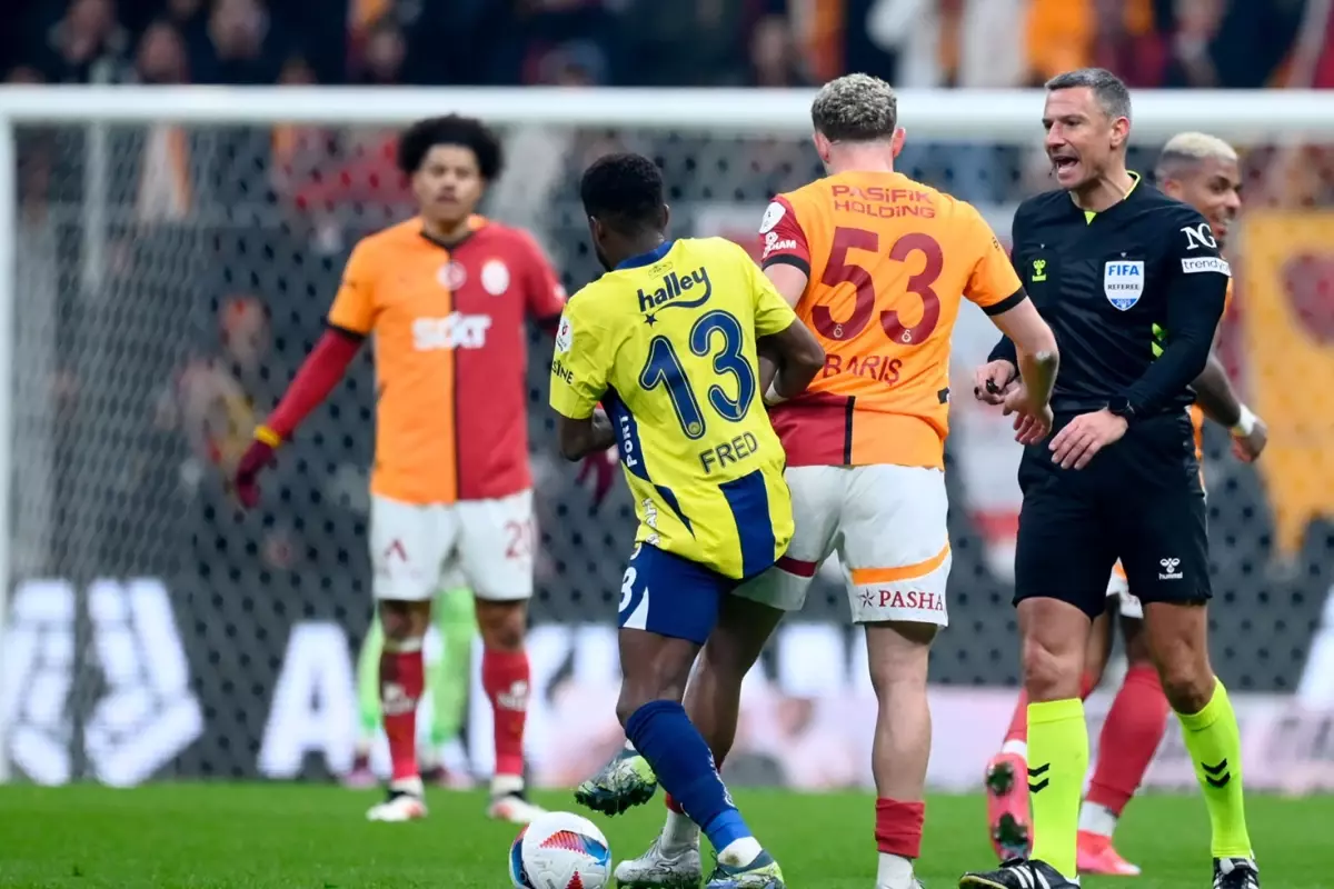 Fenerbahçe-Galatasaray derbisinin hakemi belli oldu
