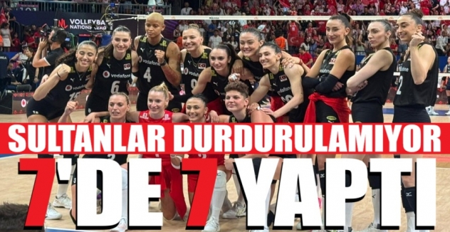 Sultanlar durdurulamıyor! 7'de 7 yaptı