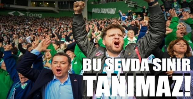 Osmangazi Belediyesi Bursaspor Sevdasını Sınırların Ötesine Taşıdı