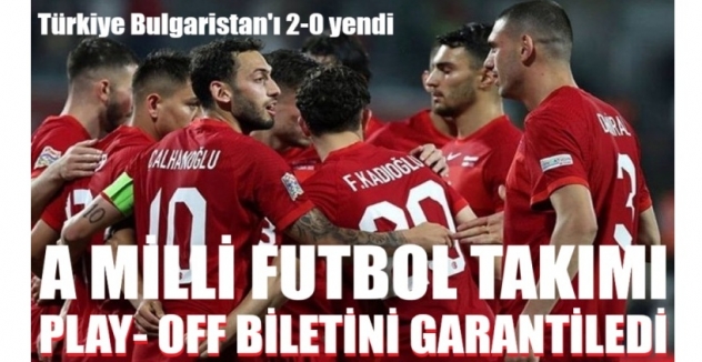 A Millî Futbol Takımı, Play-Off biletini garantiledi! 