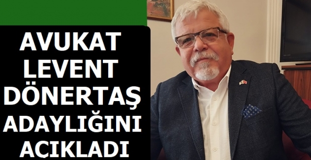 Avukat İbrahim Levent Dönertaş Bursaspor Başkanlığına aday olacağını açıkladı