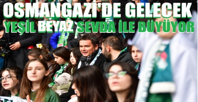 Başkan Erkan Aydın Çocuklarla Bursaspor Coşkusunu Paylaştı