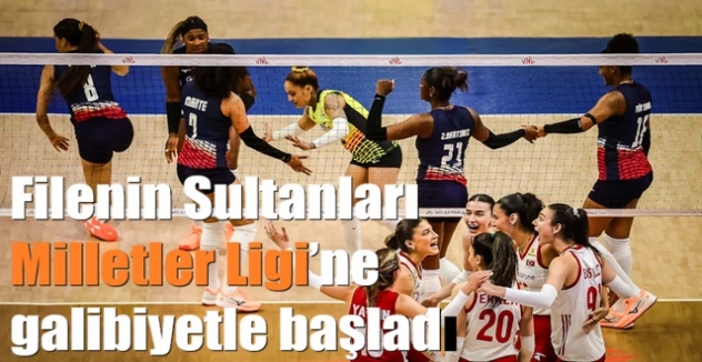Filenin Sultanları, Milletler Ligi’ne galibiyetle başladı