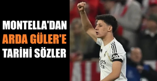 Montella'dan Arda Güler'e tarihi sözler
