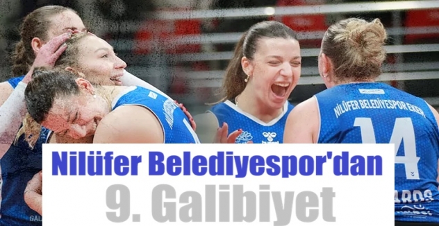 Nilüfer Belediyespor'dan 9. galibiyet!