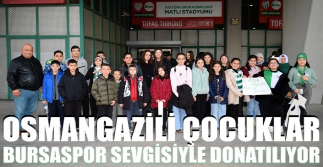 Osmangazili Çocuklardan Bursaspor’a Tam Destek