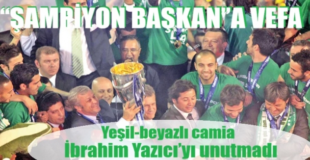 “Şampiyon Başkan” unutulmadı: Bursaspor’dan İbrahim Yazıcı paylaşımı