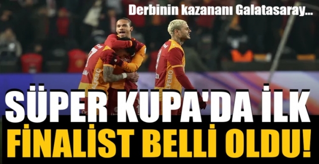 Süper Kupa'da finalist belli oldu! Kazanan Galatasaray...