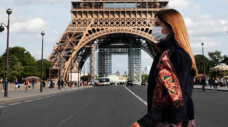 Fransa'da son 24 saatte 354 kişi Kovid-19'dan hayatını kaybetti