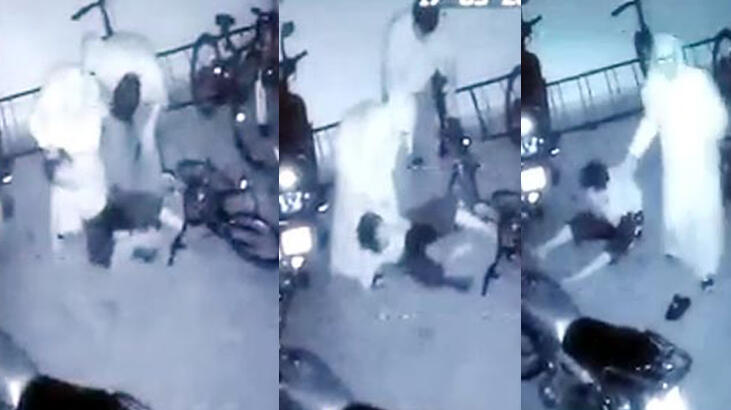 Garajda komşu işkencesi!