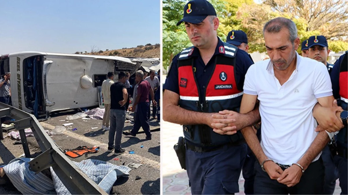 Gaziantep'te 16 kişinin hayatını kaybettiği trafik kazasında otobüs şoförüne 16 yıl 8 ay hapis cezası