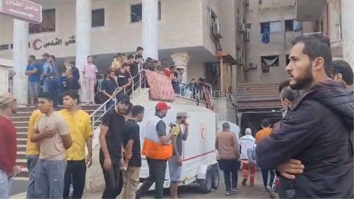 Gazze'deki Şifa Hastanesi'nin ardından Al Quds Hastanesi de hizmet dışı kaldı