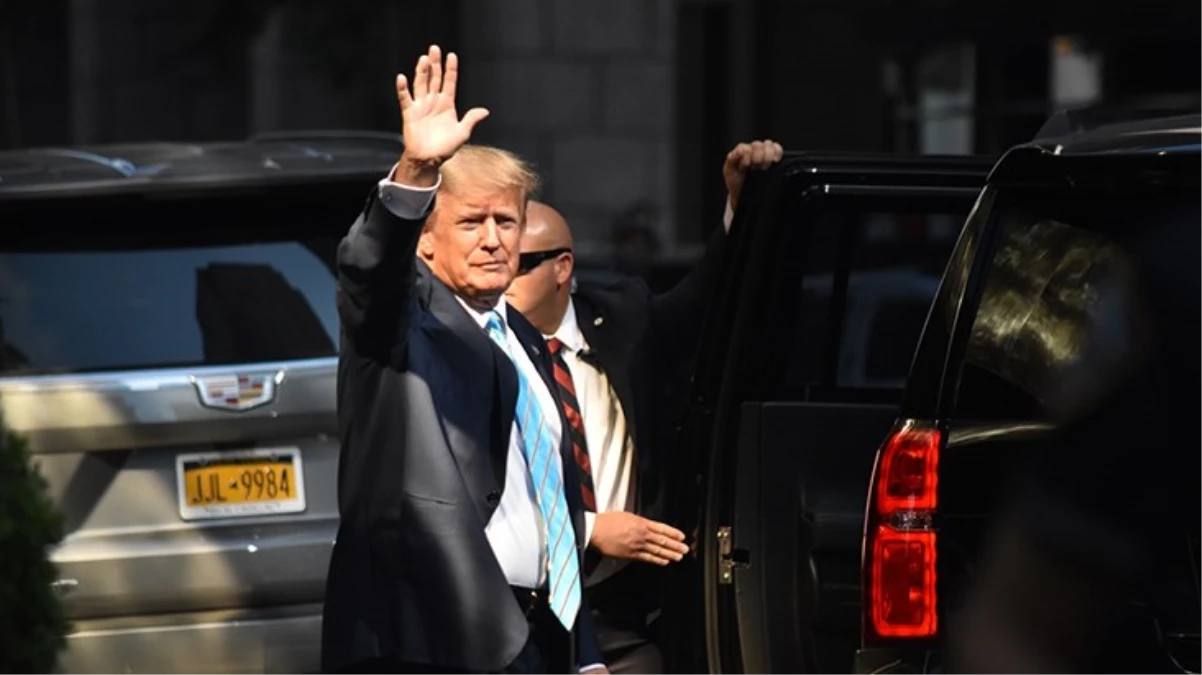 Trump, tutuksuz yargılanmak üzere serbest bırakıldı