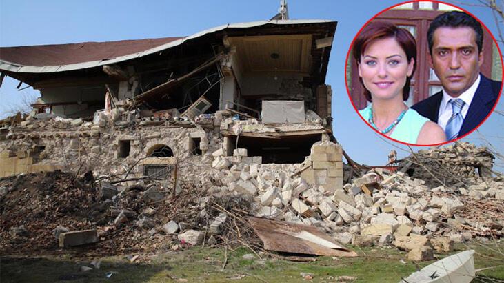 Bir döneme damga vuran Zerda dizisinin çekildiği konak depremde yıkıldı