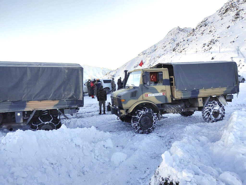 Çığ felakati: Şehidimiz var!