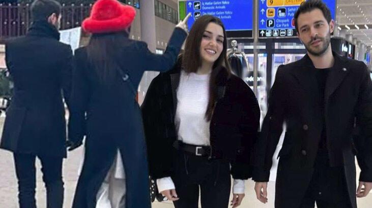 Hande Erçel ile Hakan Sabancı el ele görüntülendi!