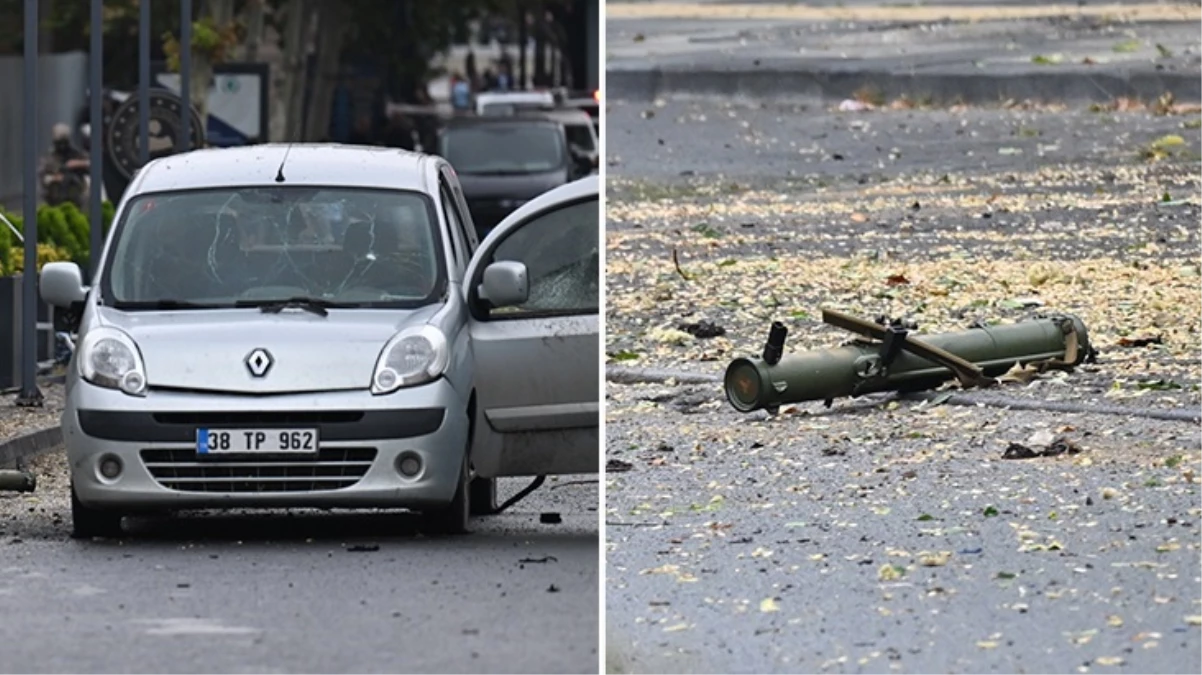 İçişleri Bakanlığı'na bombalı saldırı girişiminde bulunan teröristlerin aracından cephanelik çıktı