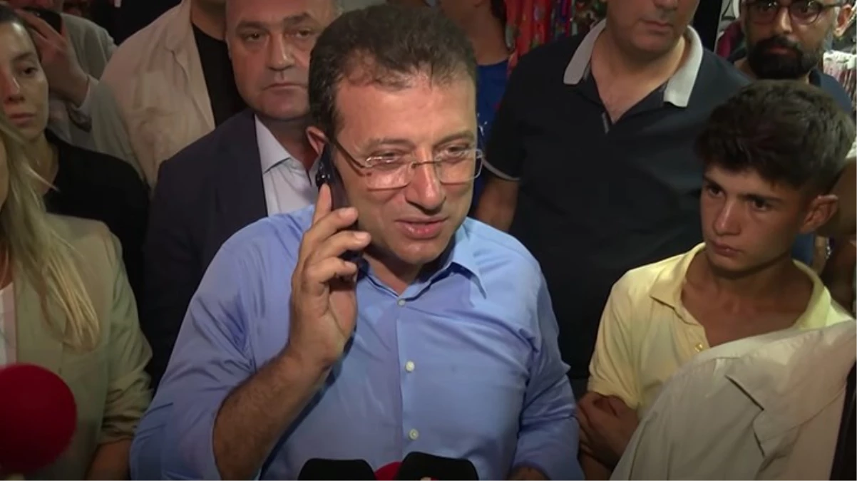 İmamoğlu, Tunceli'de telefona sarılıp Kılıçdaroğlu'nu aradı: Sizden habersiz geldim