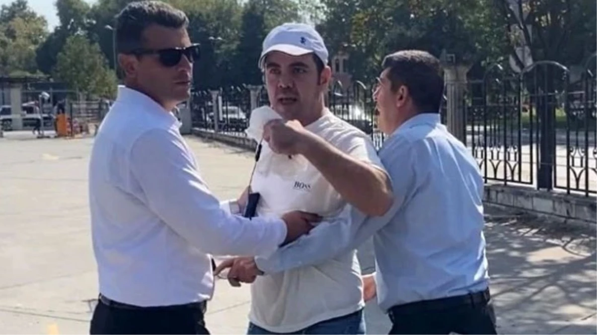 İmamoğlu'nu açılışta eleştiren vatandaşa korumalar müdahale etti: Beni köşeye çekip, 