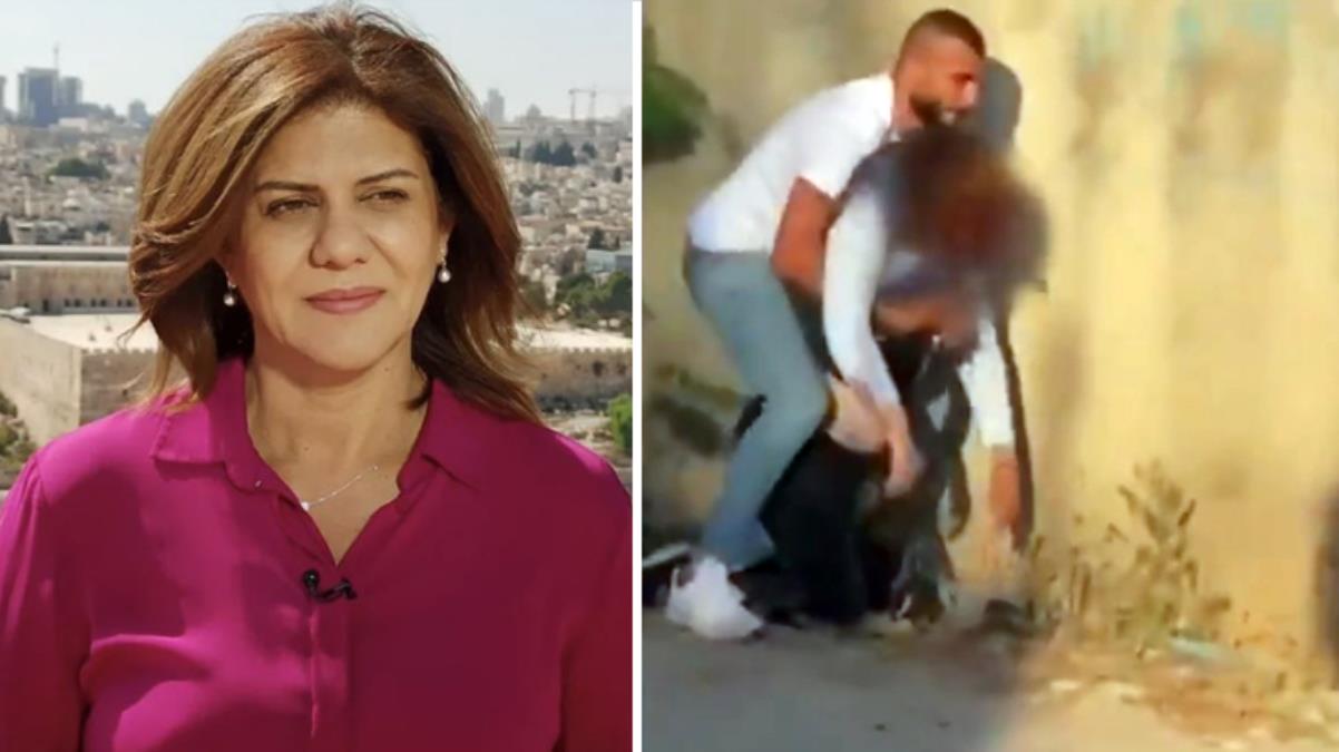 İsrail askerleri Al Jazeera muhabirini öldürdü! Saldırı anı anbean kamerada