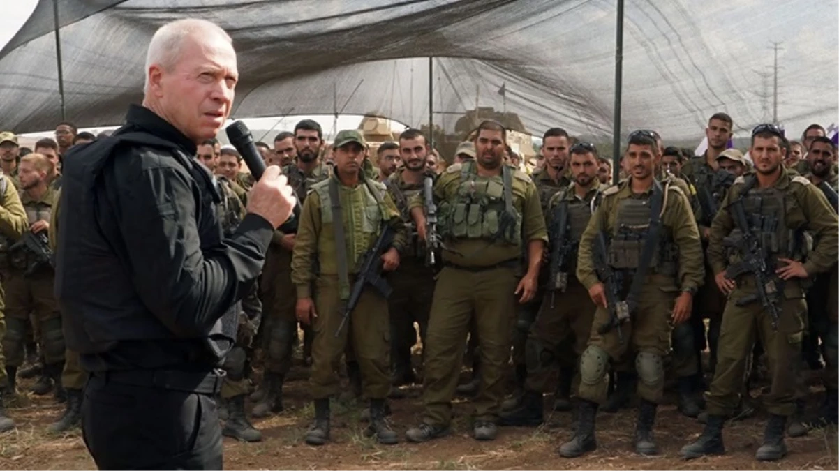 İsrail Savunma Bakanı Gallant'tan abluka altındaki Gazze'ye 